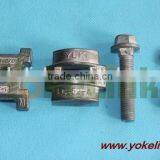 Aluminum LC52 Single Center Bolt Parallel Groove Clamps thumbnail-5