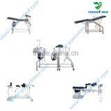 High Quality Hydraulic Obstetric Delivery Surgical Table Portable Gynecological Exam Table thumbnail-3