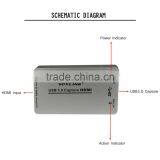 VOXLINK Metal Case 1080P HDMI to USB3.0 hd Video Capture Card Converter thumbnail-5