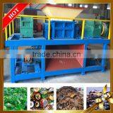 Egypt hot low price shredder plastic rubber steel waste recycling proceses