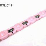 Valentine 's Day Gift Titanium Steel Bracelets Jewelry Embrossed Logo thumbnail-1