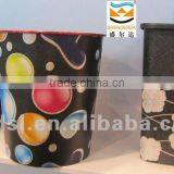 PLASTIC TRASH BIN, Household,decorative Trash Bin thumbnail-1