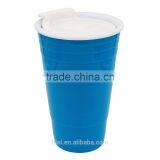 BRC Plastic Double Wall Cup Custom With Lid, PP Plastic Sports Cup With Cover thumbnail-2