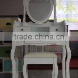 Wooden Dressing Table With Mirros and Stool /Dressing Table /Wooden Dresser/mirror Furniture Dressing Table thumbnail-1