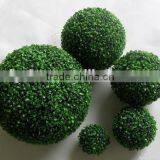Plastic Grass Ball Ornament Factory Price Artificial Grass Topiary thumbnail-1