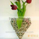 2012 Latest Christmas Crafts & Heart Shaped Wicker Flower Bottle thumbnail-1
