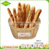 Manufacture Pure Handmade Eco-friendly Custom Wicker Rattan Material Fresh Rising Bread Basket thumbnail-1
