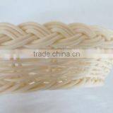 Food Grade Colored Plastic Rattan Round Handmade Baskets thumbnail-5