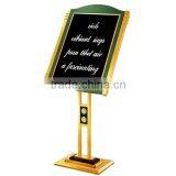 Commercial Freestanding Hotel Sign Stand/ High Quality Eye Catching Large Advertising Board/ Market Metal Indicator Board P-18 thumbnail-1