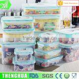 China Factory Plastic PP Material 4 Side Locked Bento Lunch Box thumbnail-2