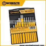 WT3110 Worksite Brand Hand Tools 12pcs Pin Chisel Set thumbnail-1