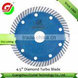 Hot Selling 4.5" 115mm Diamond Turbo Saw Blade for Granite Diamond Cutting Disc for Stone thumbnail-2