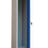 Popular Single Door Metal Steel Clothes Cabinet Locker thumbnail-3