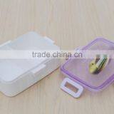 Plastic Rectangular Fresh Preserving Lunch Box With Lock Bento Box thumbnail-5