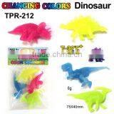 Novelty Changing Color Stretchy Dinosaur Toys thumbnail-2