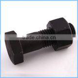 DIN931 8.8 Grade Black Hex Bolt and Nut thumbnail-1