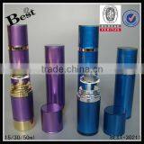 China Suppliers 15ml 30ml 50ml Blue Acrylic Bottle Silver UV Special Pump Plastic Bottle Acrylic Colour Paint Cosmetic Packaging thumbnail-6