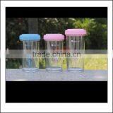 10oz Transparent Plastic Cups With Lid Creative Coffee Mugs Cup,make Your Own Hot Selling Plastic Coffee Tea Cup Cheap Wholesale thumbnail-1