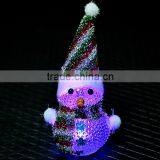 Mini Christmas Colorful Snowman Led Light thumbnail-6