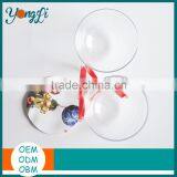 Different Shape Hanging Clear Transparent Plastic Photo Ball Ornament thumbnail-3