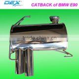 Muffler Exhaust Silencer Stainless Steel 304 Catback for BMW E90 Performance Auto Parts thumbnail-1