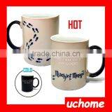 UCHOME Black Sublimation Harry Potter Hot Water Magic Color Changing Mug thumbnail-6