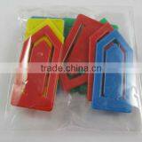 Colorful Plastic Paper Clip Bookmark