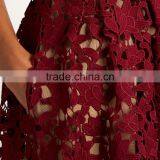 Pictures of Western Party Wear Sexy Cut Out Floral Lace Dresses for Girls of 18 Years Old HSD7865 thumbnail-6