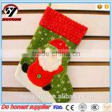 Merry Christmas Sock Santa Claus Sock in Stock Handmade Christmas Stocking Sock Xmas Decoration thumbnail-4