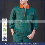 Guangzhou Manufacture Industrial Green Work Smock Uniforms