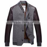 Hotting Selling Bomer Black Varsity Jacket Wholesale Men Custom Jacket thumbnail-4