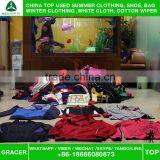 Hot Sale In Los Angeles Super Cream Cotton/Nylon Sport Wear Wholesale Used Clothing For Sale thumbnail-2