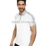 Tri Color Blocked Color Combination Polo Shirt thumbnail-2