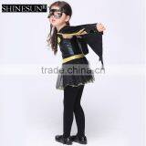 2016 Supply Halloween Costume Childrens Kids Black Cosplay Costume With Eye Patch thumbnail-2