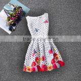 New Arrival Party Dresses for 8 Year Old Girls Kids Printing Dress#F0095 thumbnail-1