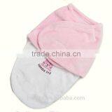 Trade Assurance Embroidered Combed Cotton Baby Swaddle Wrap/wholesale Organic Swaddle Blanket thumbnail-3