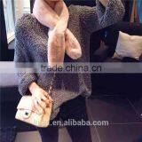 Faux Fur Scarf Winter Women Cape Rabbit Fur Plaid Scarves Women Knitting Female Small Cape Neck Warm Collar thumbnail-6