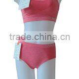 new style seamless woman underwear ladies sport bra & panty