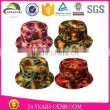 Man 100% Cotton Fashion Galaxy Space Printed Summer Outdoor Bucket Fisherman Hat Custom of Men's Hats thumbnail-5
