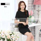 New Season Fashion Clothing Factory Short Sleeve Fancy New Model Casual Dress for Ladies thumbnail-4