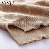 Hot Sale Winter Fall Women Loose Turtleneck Cashmere Cable Knit Pullover Sweater thumbnail-4