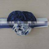 Boutique Stretch Hairbands for Baby Girls Cheap Remake Elastic Sport Stripe Headbands for Children Flower Hairwear thumbnail-6