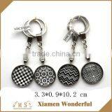 Promotional Glass Kayring OEM Key Chain Made in China thumbnail-1