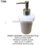 PAINT CERAMIC LOTION BOTTLE Ceramic Ornaments Wholesale thumbnail-1