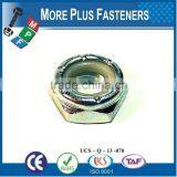 Made in Taiwan Stainless Steel Brass Metal Lock Countershaft Prevailing Torque Nut thumbnail-5