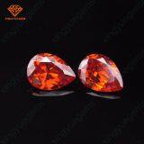 Wuzhou Wholesale Cubic Zirconia, Excellent Pear Cut Cubic Zirconia Stones,yellow Diamond Color cz Stone thumbnail-4