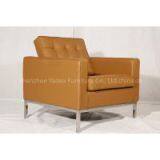 Knoll Sofa Leather Aniline Leather Knoll Sofa 1 Seater Knoll Sofa Leather thumbnail-1