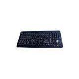 IP65 Dynamic Rated Ruggedized Silicone Industrial Backlight pc Keyboard With Washable Optical Trackb