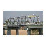 High Stiffness Steel Truss Bridge Professional With Double lanes