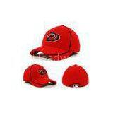 Red / Black Embroidery Outdoor Cap Headwear Custom Hat Embroidery thumbnail-1